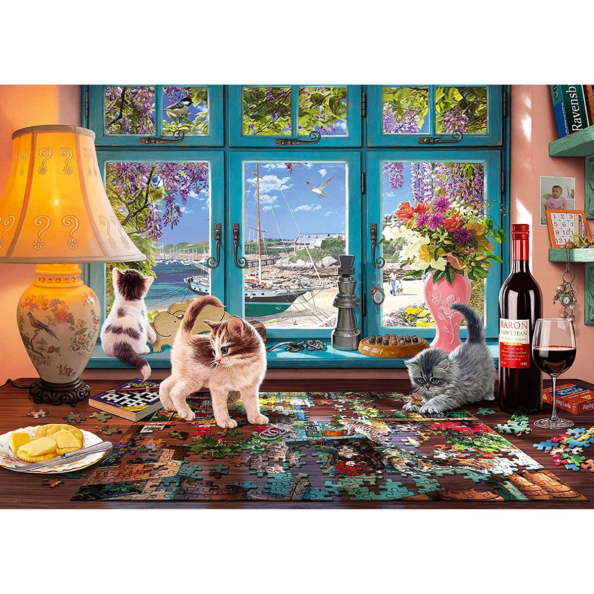 Ravensburger The Puzzler's Desk Jigsaw Puzzle (1000 Piece) - Phillips Hobbies