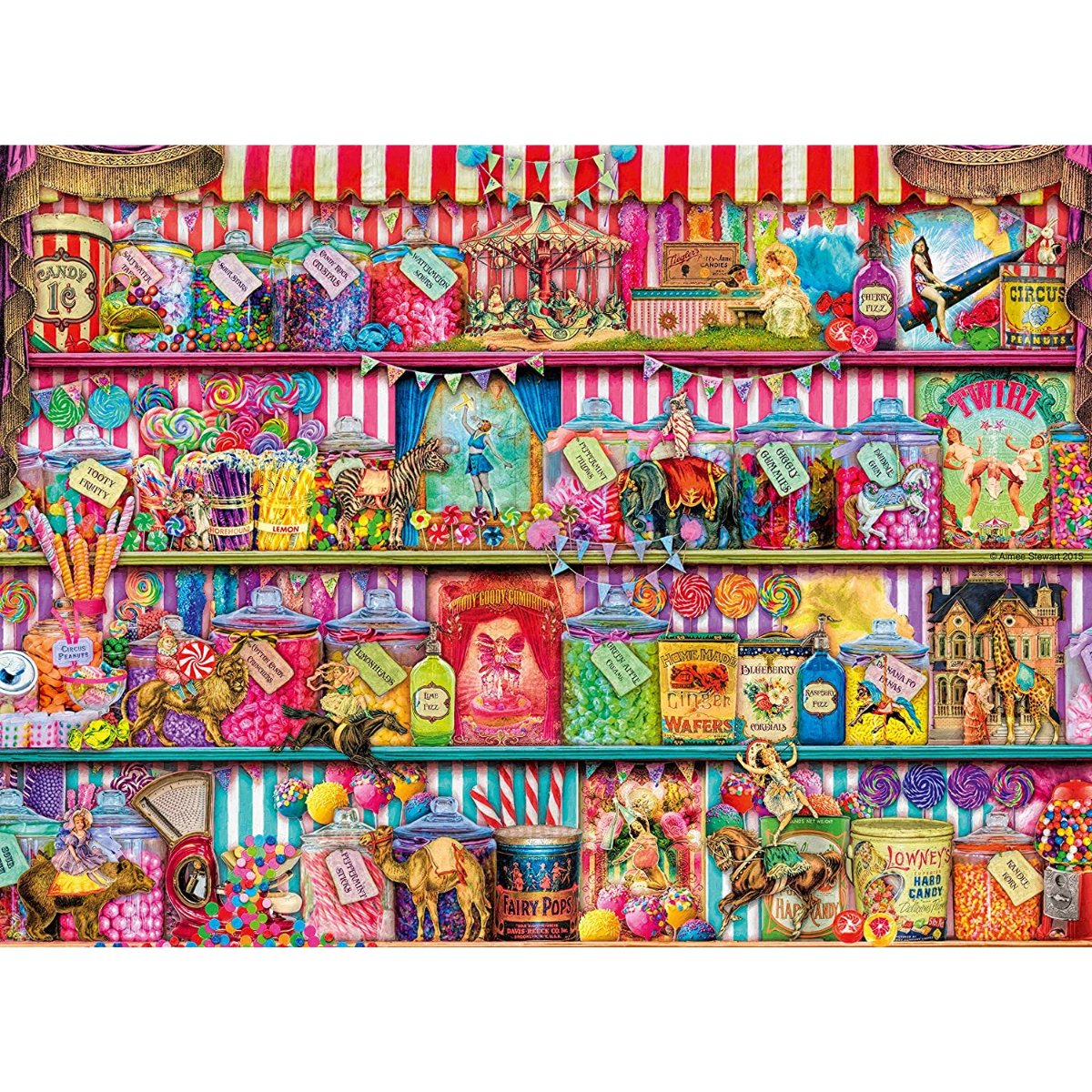 Ravensburger The Sweet Shop Jigsaw Puzzle (500 Pieces) - Phillips Hobbies