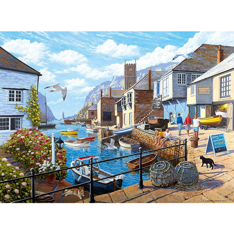 Ravensburger Tranquil Harbour Jigsaw Puzzle (500 Pieces) - Phillips Hobbies