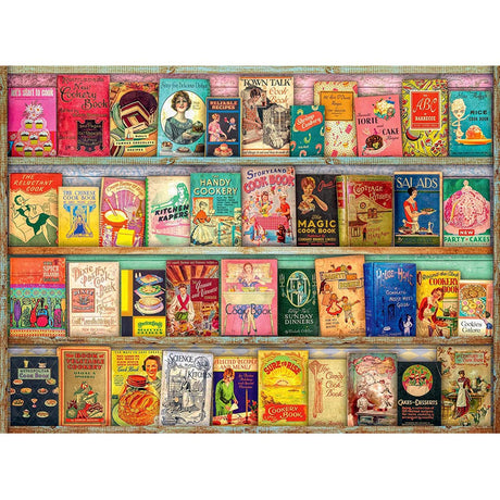 Ravensburger Vintage Cook Books Jigsaw Puzzle (500 Pieces) - Phillips Hobbies