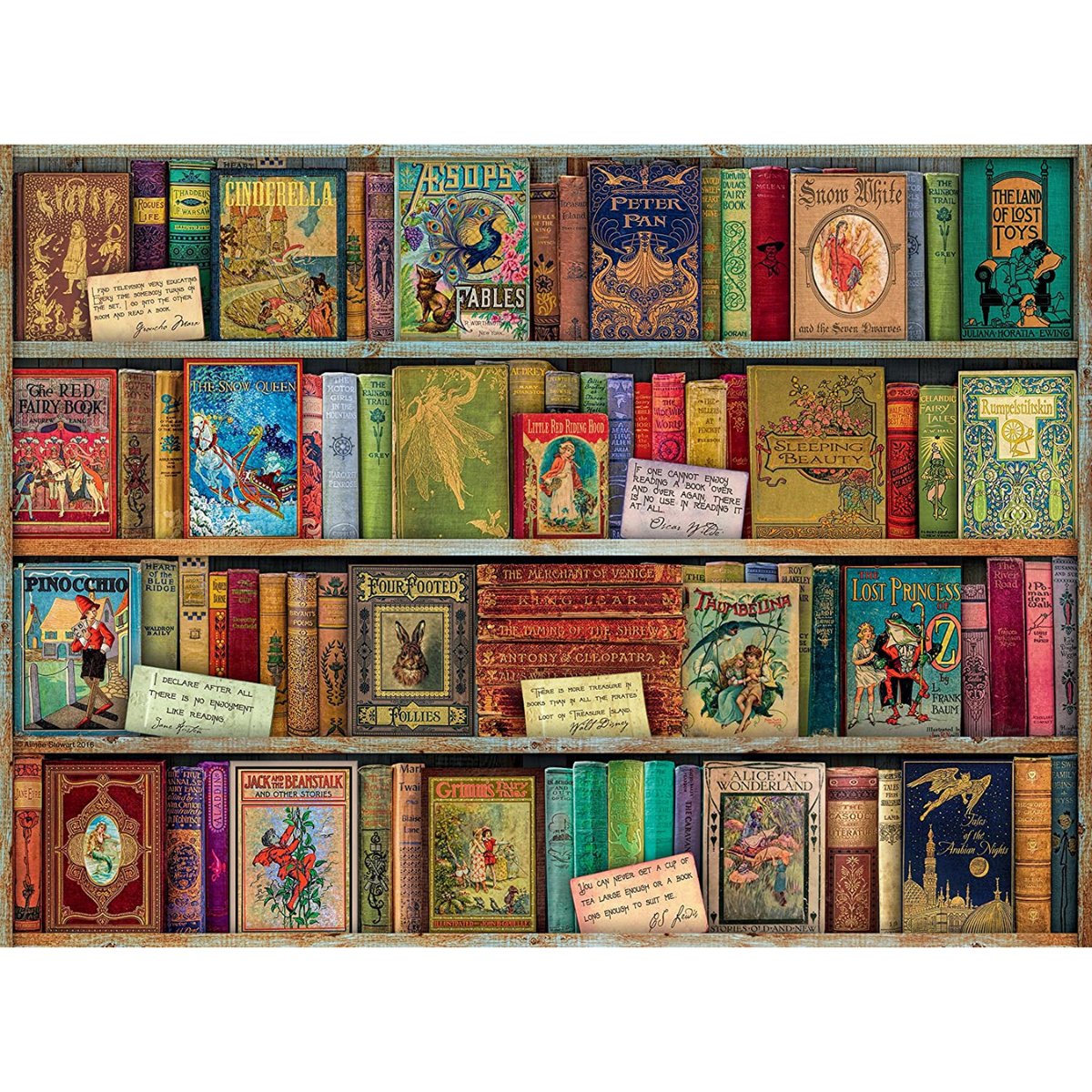Ravensburger Vintage Library Jigsaw Puzzle (500 Pieces) - Phillips Hobbies