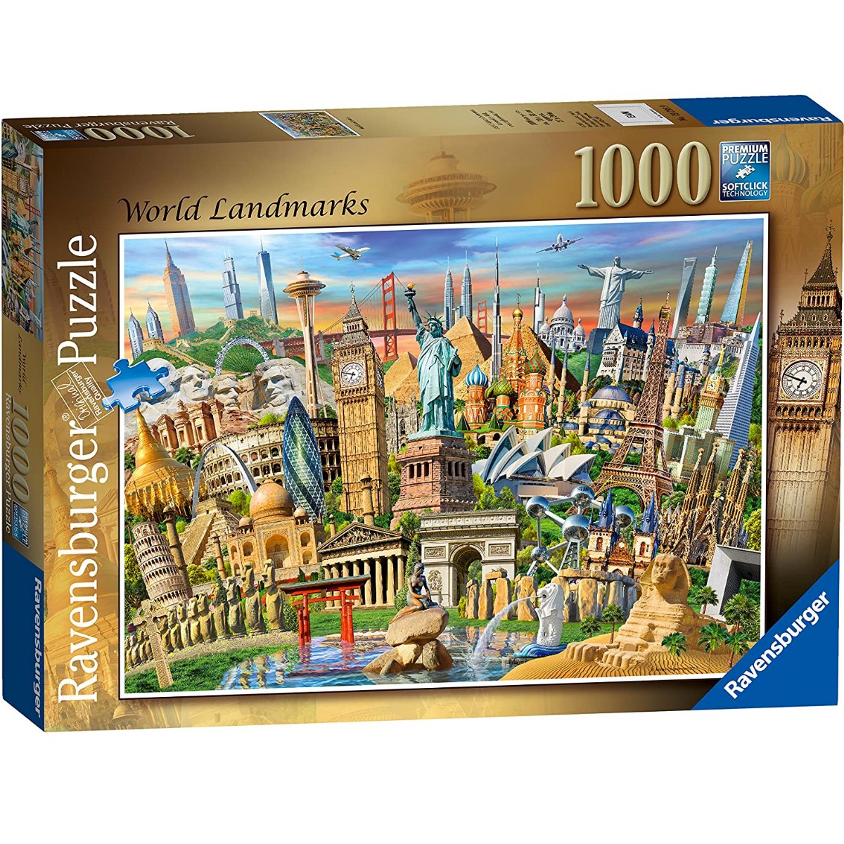 Ravensburger World Landmarks Jigsaw Puzzle (1000 Piece) - Phillips Hobbies