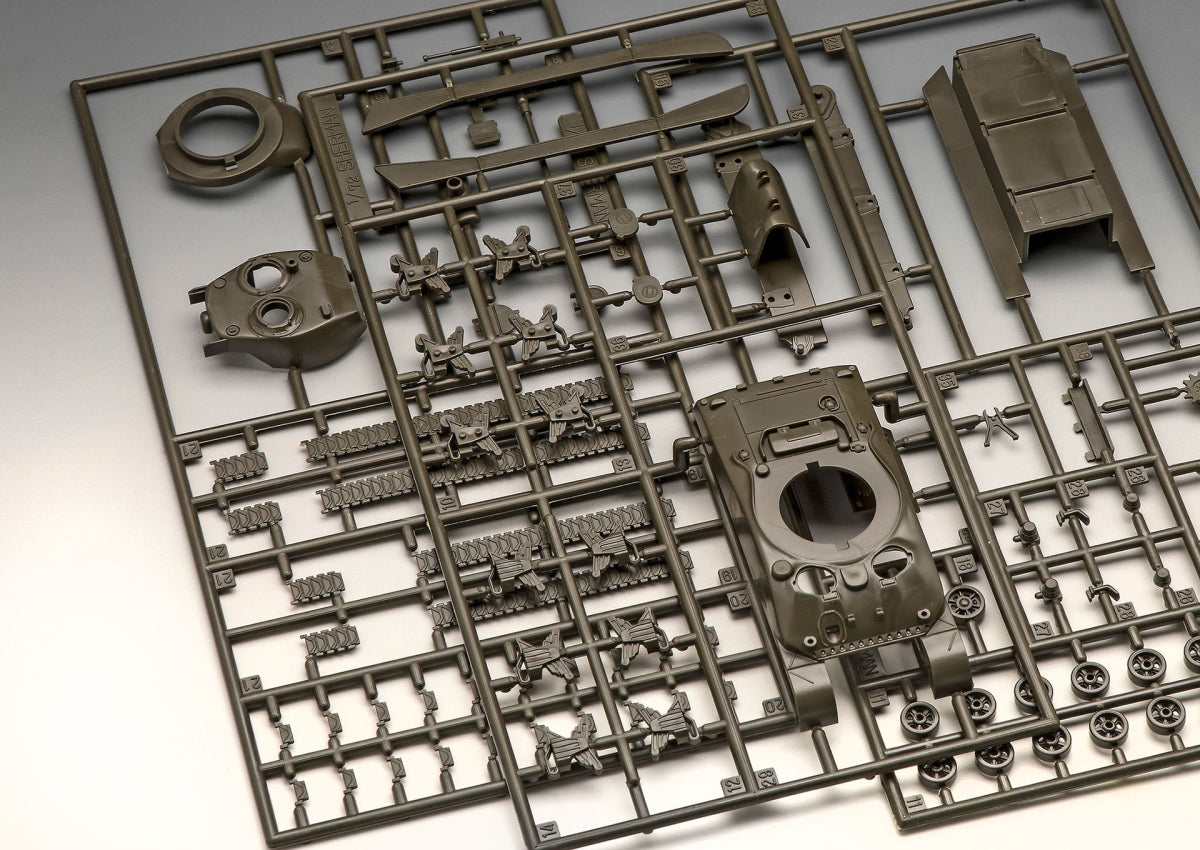 Revell 03290 Sherman M4A1 Plastic Kit - 1:72 Scale - Phillips Hobbies