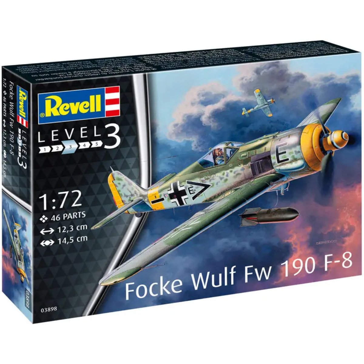 Revell 03898 Focke Wulf Fw190 F8 172 Scale Phillips Hobbies