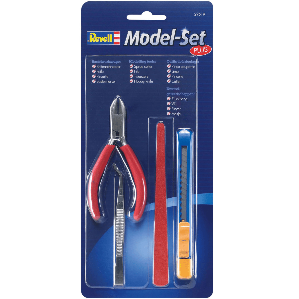 Modelling Instrument Red Revell 29619 Model-Set Plus - Modelling Tools - Phillips Hobbies