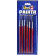 Revell 29621 Painta Standard Brushes Pack 6pcs - Phillips Hobbies