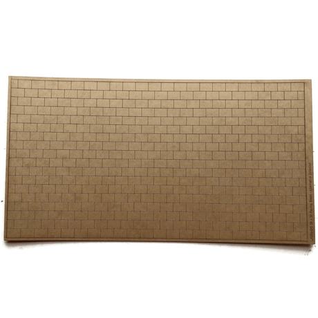 Scale Model Scenery 3ft x 2ft Paving Slabs - OO/HO Gauge - Phillips Hobbies