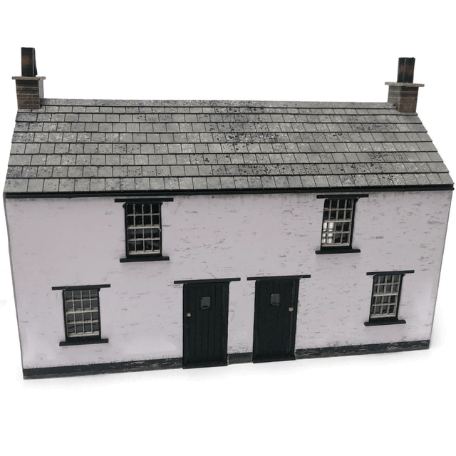 Scale Model Scenery KX074 Workers Cottages - OO/HO Gauge Kit - Phillips Hobbies