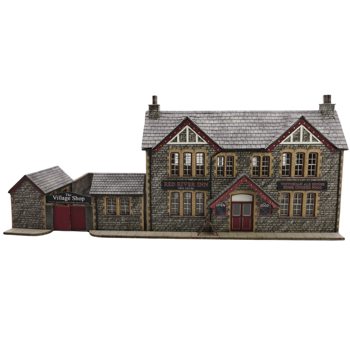 Scale Model Scenery KX120 Victorian Ale House/Country Pub - OO Gauge Kit - Phillips Hobbies