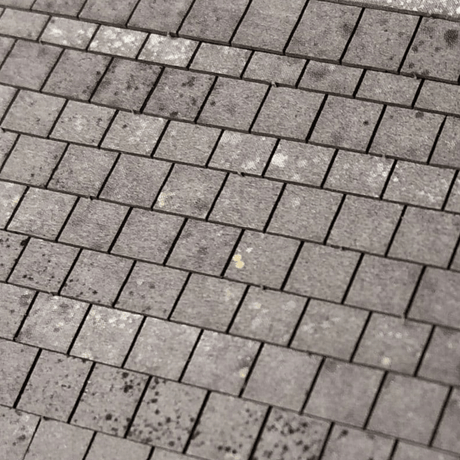 Scale Model Scenery Lightly Weathered Roof Slates - OO/HO Gauge - Phillips Hobbies