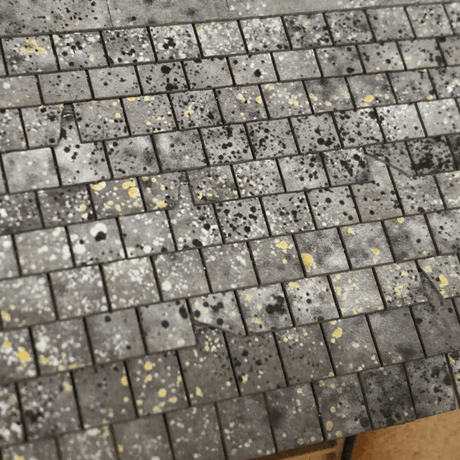 Scale Model Scenery Pre - Weathered Laser Cut Roof Slates - OO/HO Gauge - Phillips Hobbies