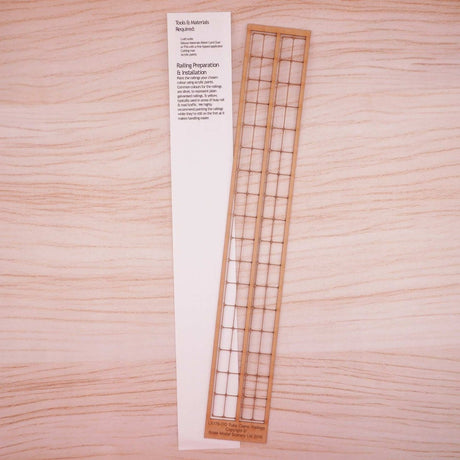 Scale Model Scenery Tubeclamp Railings Kit - OO/HO Gauge - Phillips Hobbies
