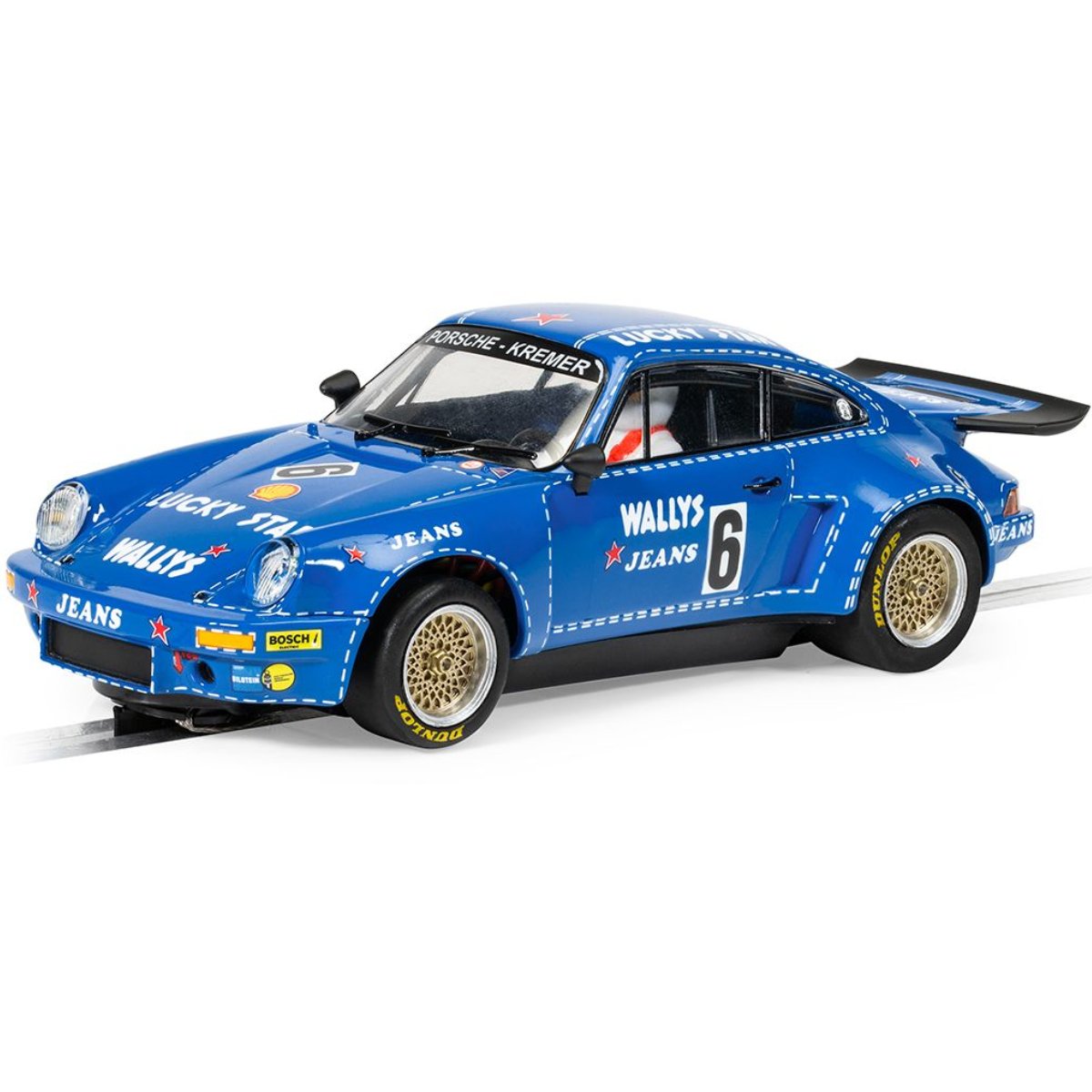 Scalextric C4398 Porsche 911 Carrera RSR 3.0 - Wallys Jeans - Phillips Hobbies