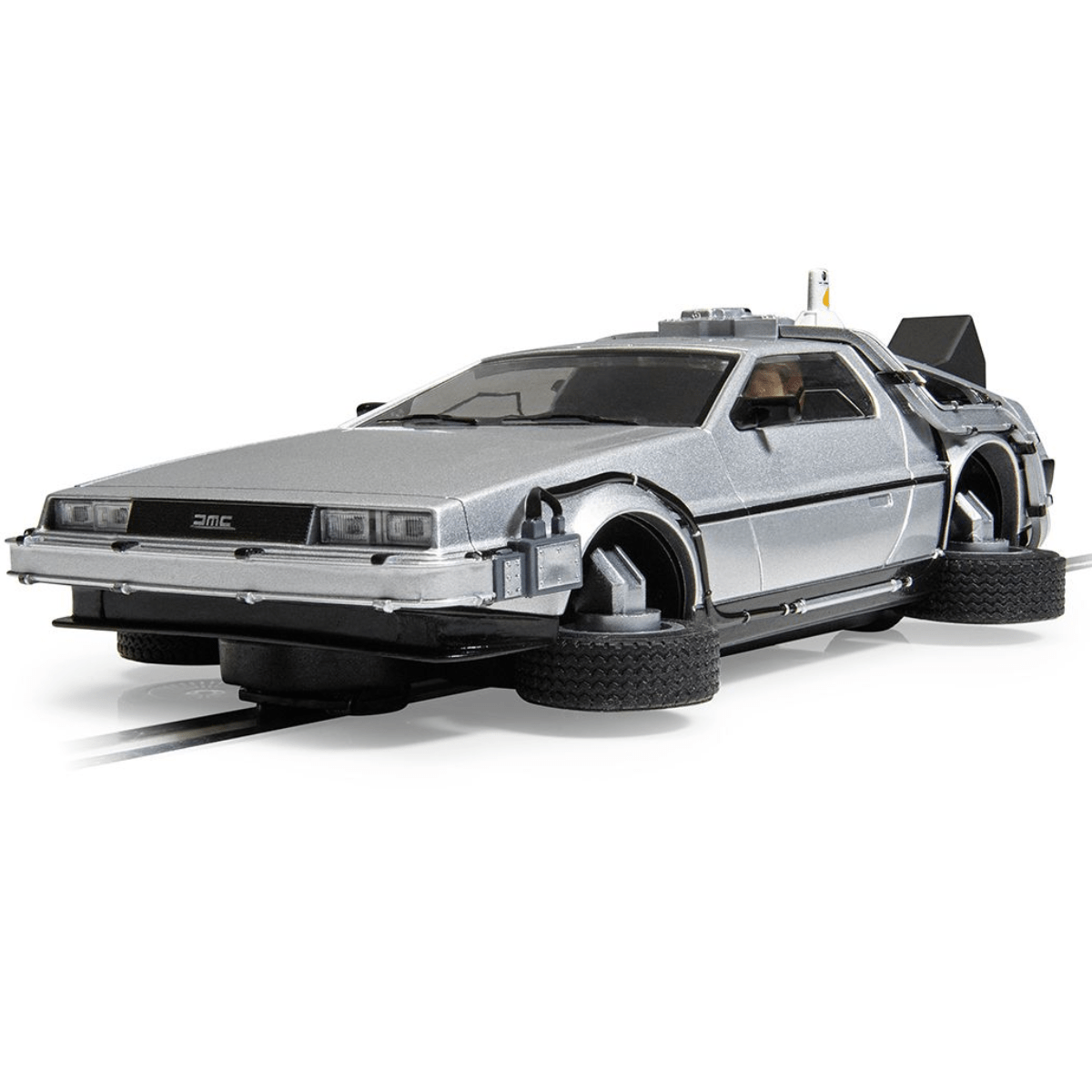 Scalextric C4541 Flying Time Machine Back To The Future 2 - 1:32 Scale - Phillips Hobbies