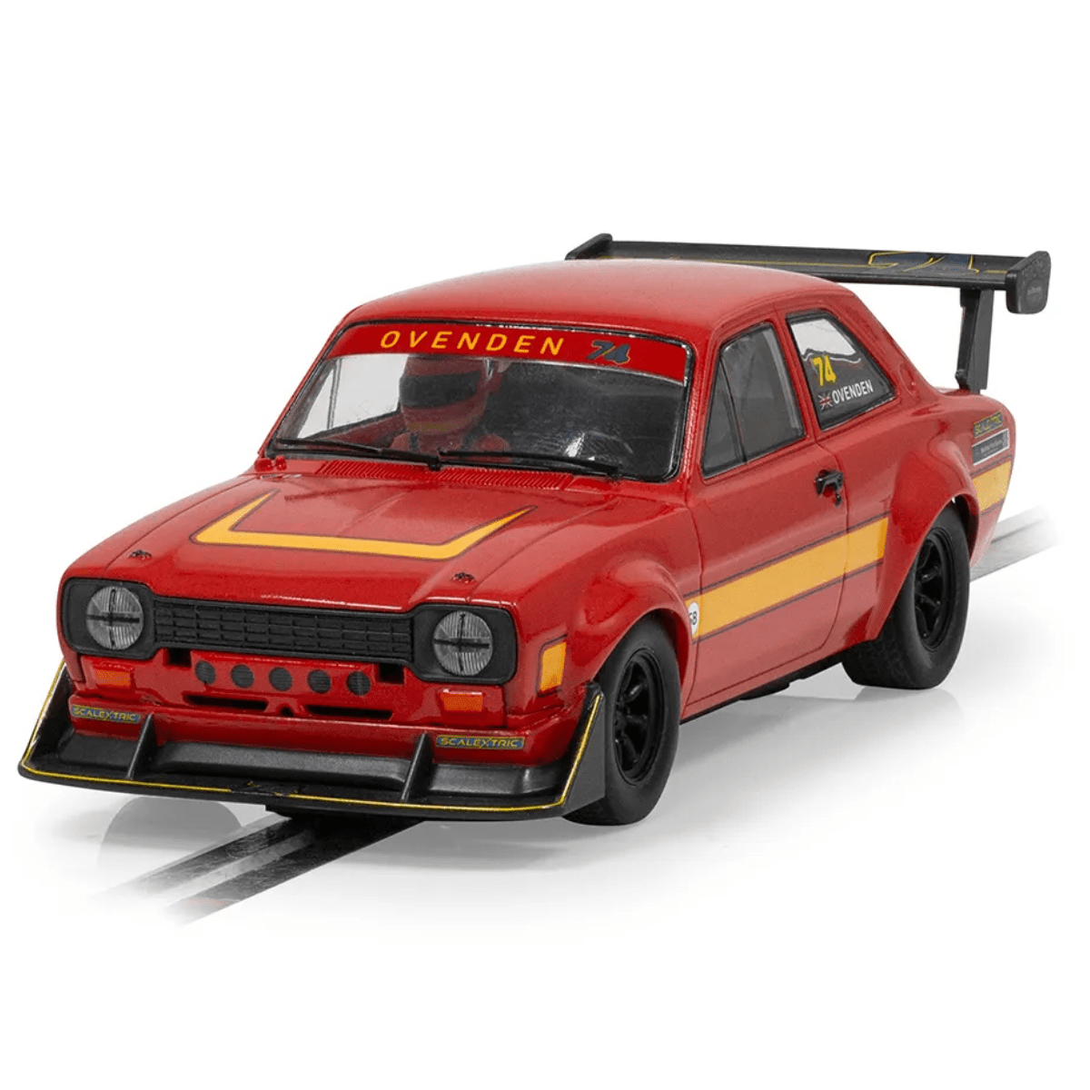 Scalextric C4571 Ford Escort MK1 RSR - Ovenden 74 - 1:32 Scale Slot Car - Phillips Hobbies