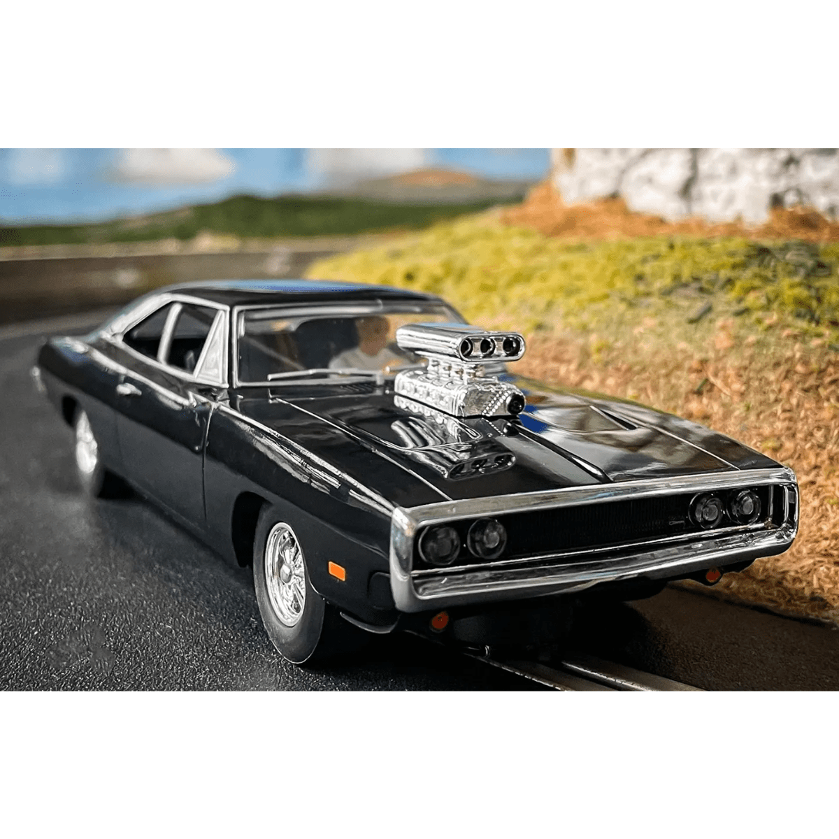 Scalextric C4573 Dodge Charger The Fast And The Furious - 1:32 Scale Slot Car - Phillips Hobbies
