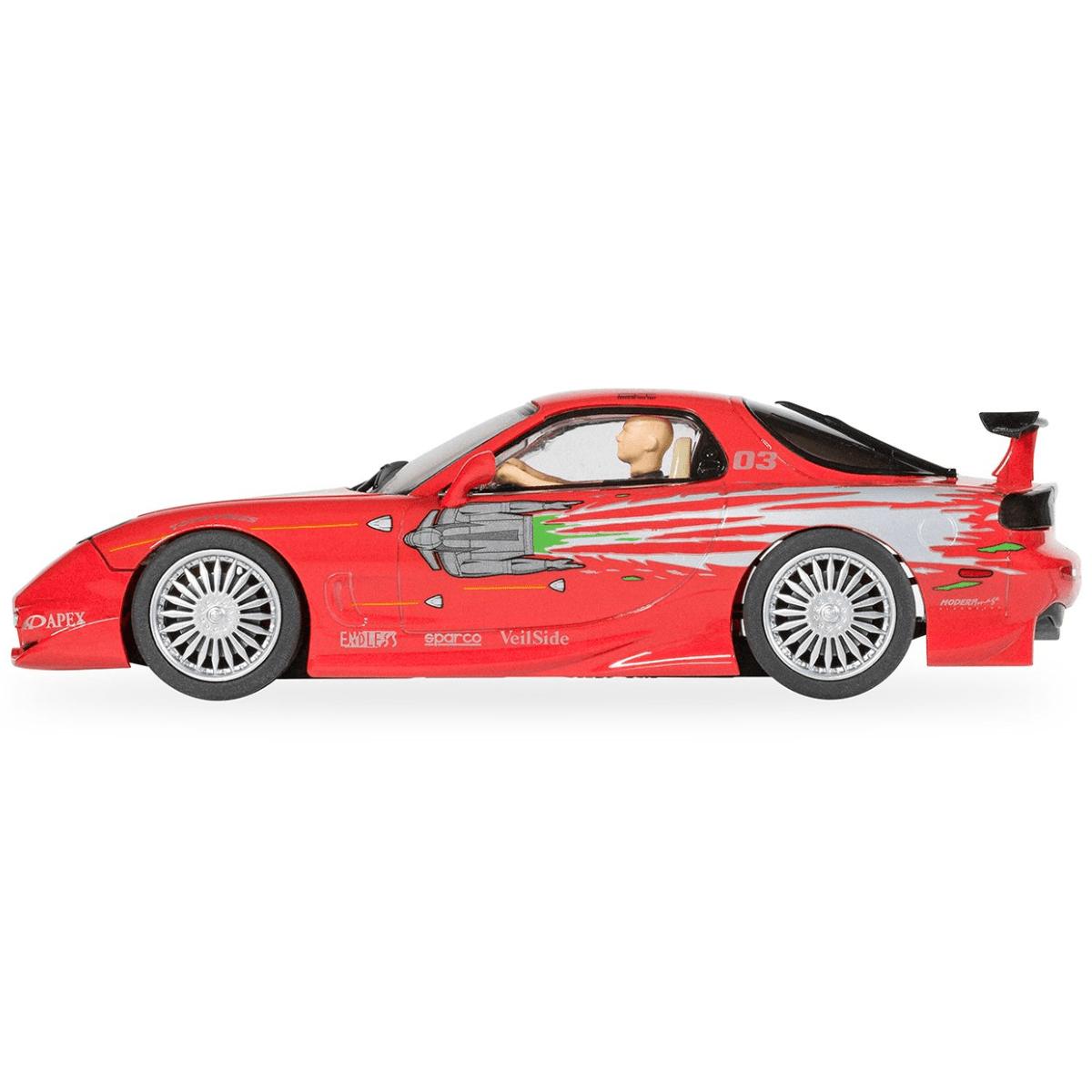 Scalextric C4592 Mazda RX7 Dom Toretto The Fast And The Furious - 1:32 ...