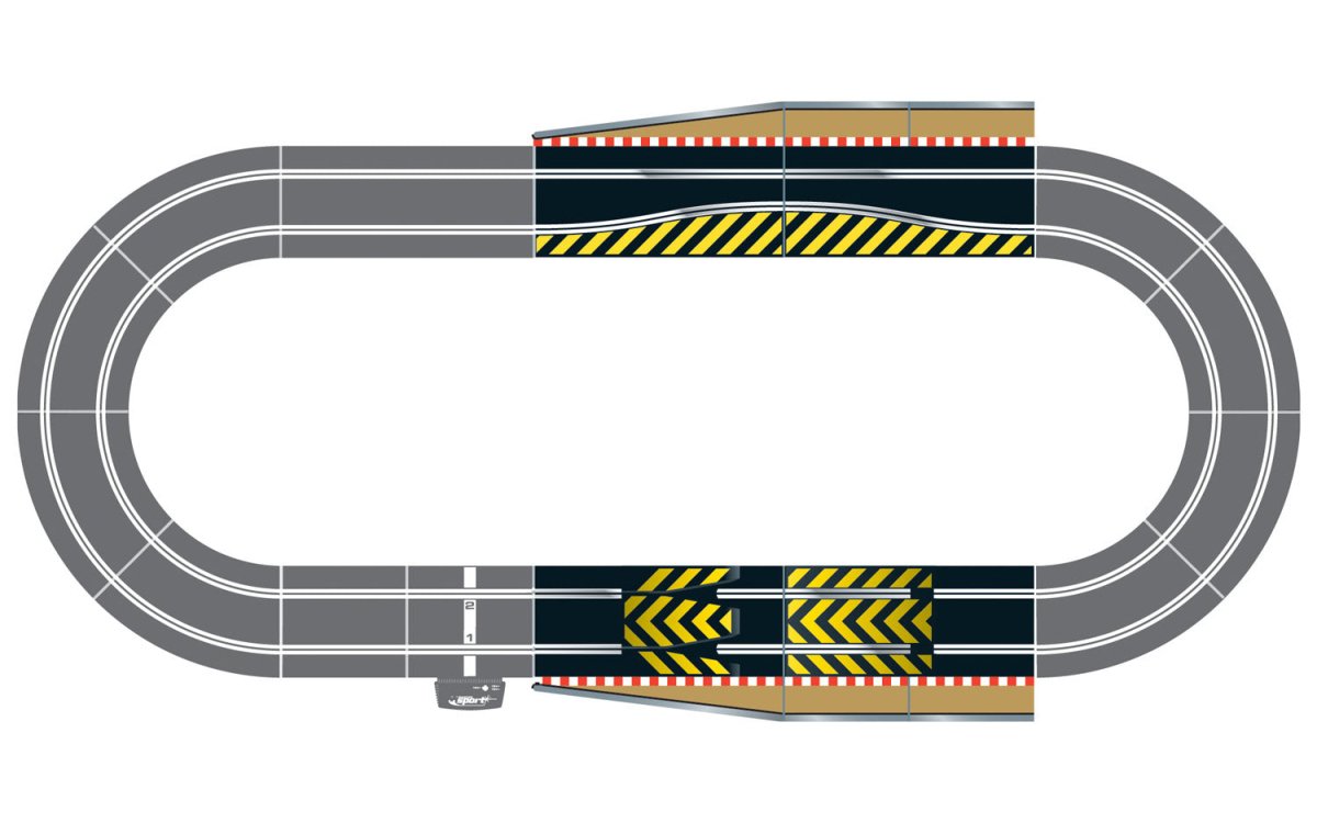Scalextric C8511 Track Extension Pack 2 Phillips Hobbies