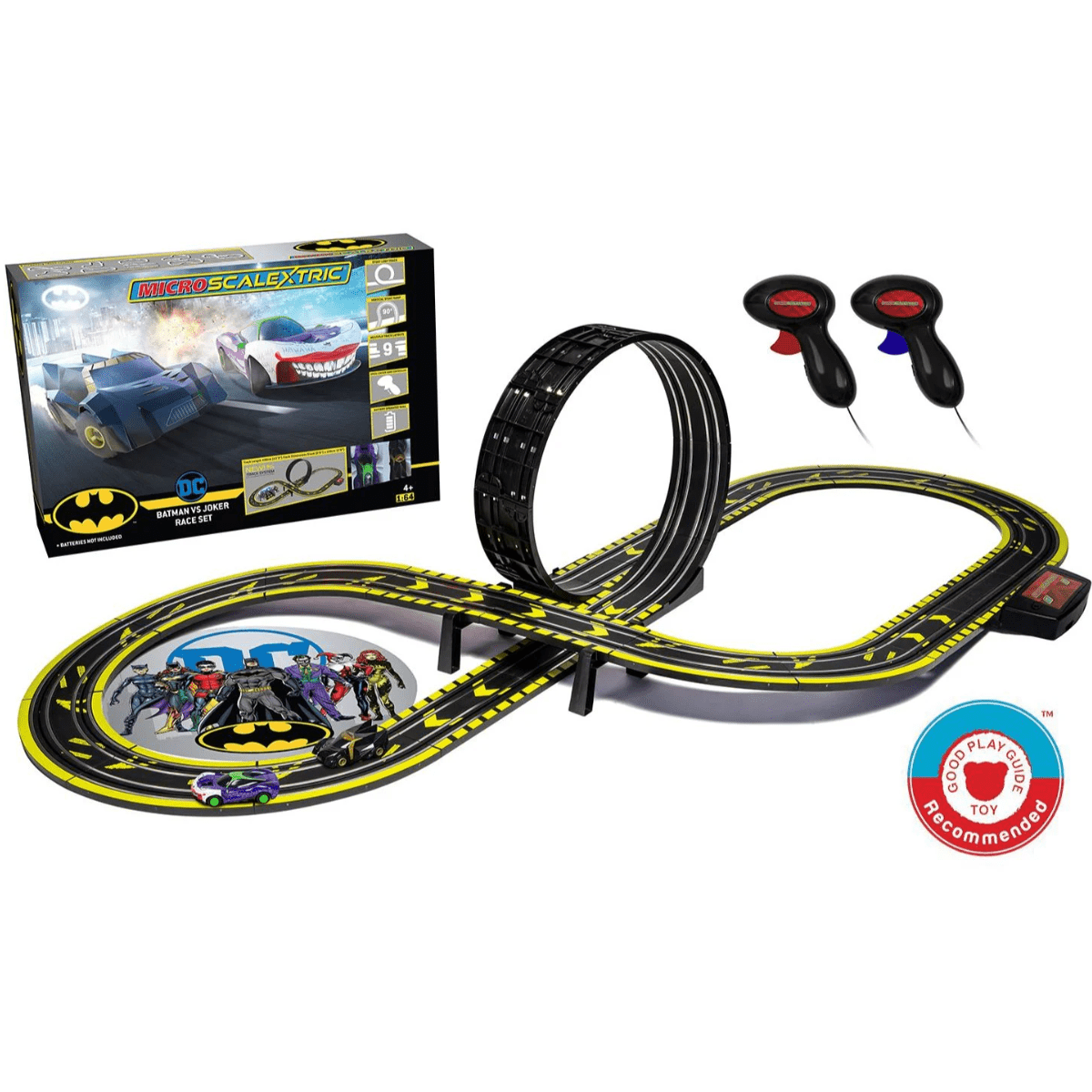 Scalextric G1155M Micro Scalextric Batman vs Joker Race Set - Phillips Hobbies