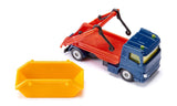 Siku 1298 HGV Truck With Skip Toy Model - Phillips Hobbies