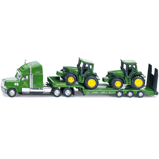 Siku 1837 John Deere Low Loader With Tractors Toy Models - Phillips Hobbies