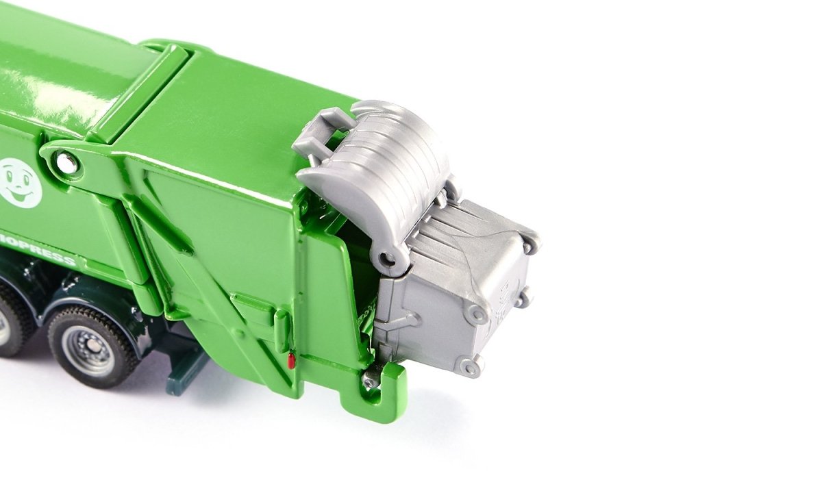 Siku 1890 Faun Variopress Refuse Truck Toy Model - Phillips Hobbies