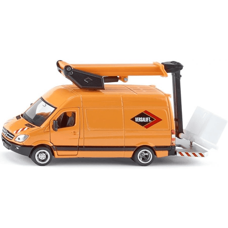 Siku 1940 Mercedes - Benz Sprinter With Elevated Work Platform - 1:50 Scale - Phillips Hobbies