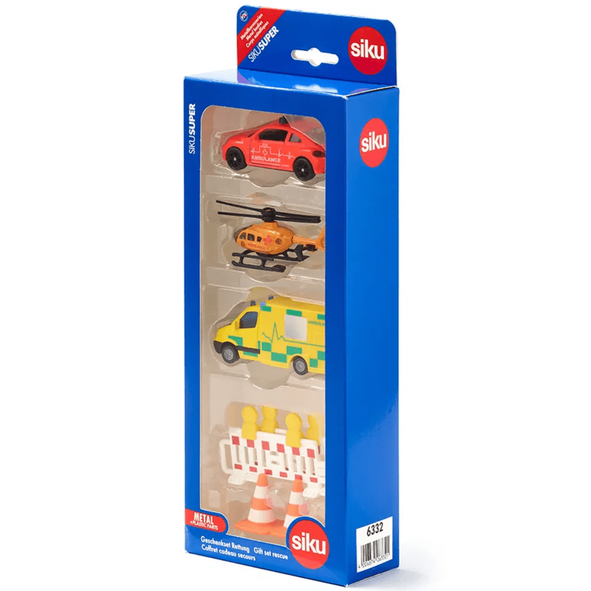 Siku 6332 Emergency Services Rescue Gift Set Toy Models Phillips