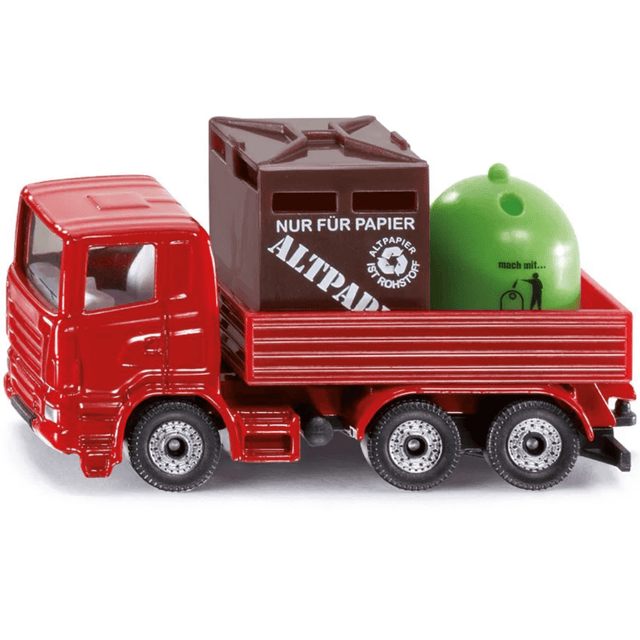Siku Recycling Truck - 1:87 Scale Toy Model - Phillips Hobbies