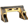 Superquick A09 Covered Footbridge - Card Kit - Phillips Hobbies