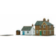 Superquick A11 Station Masters House & Crossing Keepers Cottage - Card Kit - Phillips Hobbies