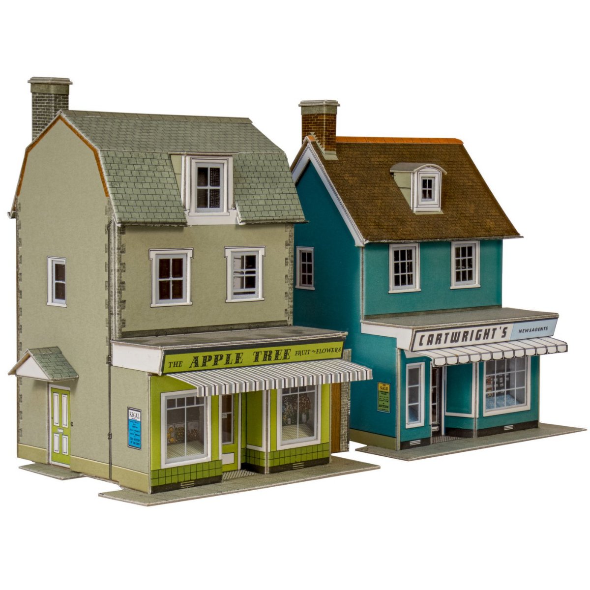 Superquick B22 Country Town Shops - Card Kit - Phillips Hobbies
