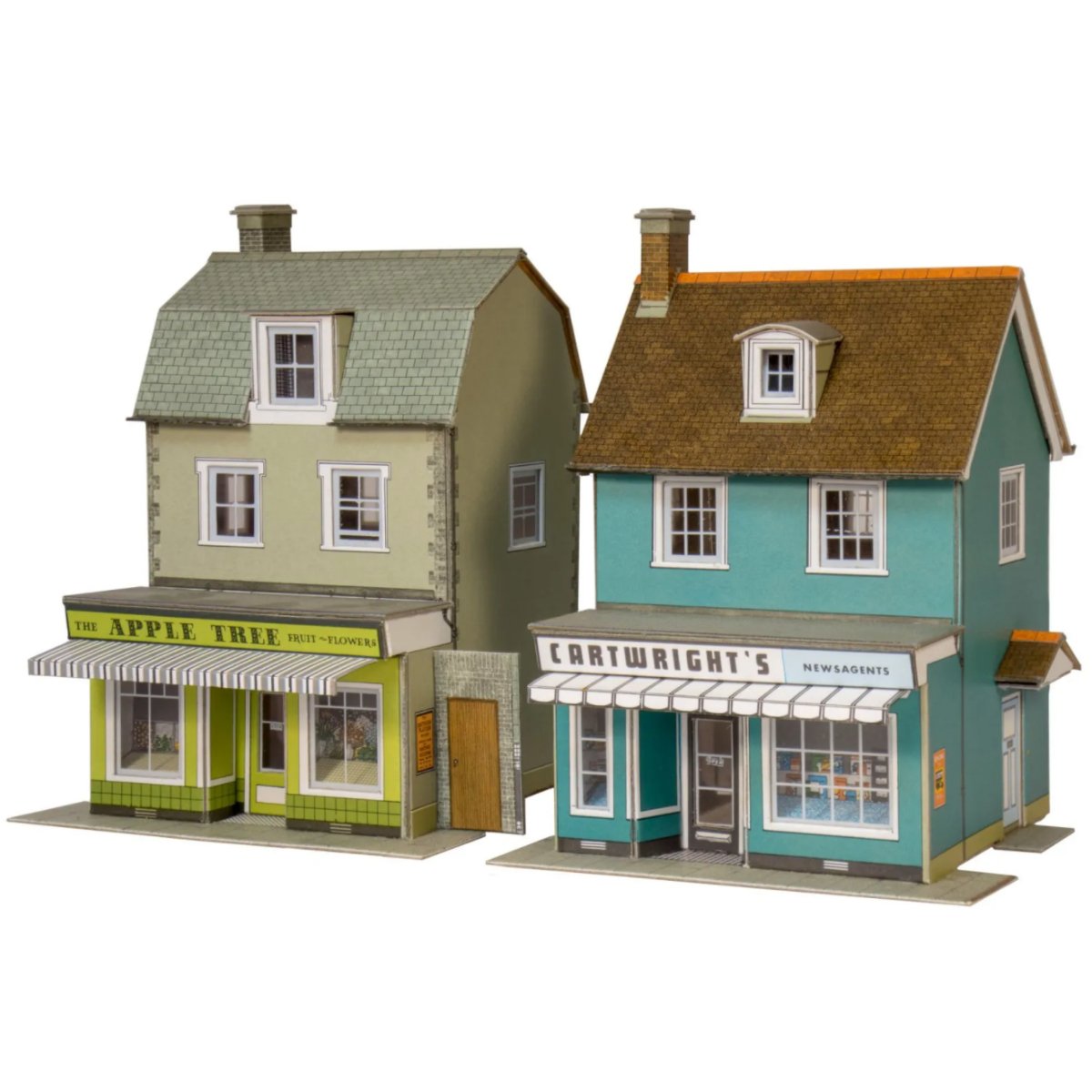 Superquick B22 Country Town Shops - Card Kit - Phillips Hobbies