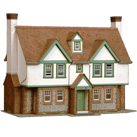 Superquick B24 'Greystones' Farmhouse - Card Kit - Phillips Hobbies