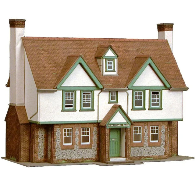 Superquick B24 'Greystones' Farmhouse - Card Kit - Phillips Hobbies