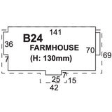 Superquick B24 'Greystones' Farmhouse - Card Kit - Phillips Hobbies