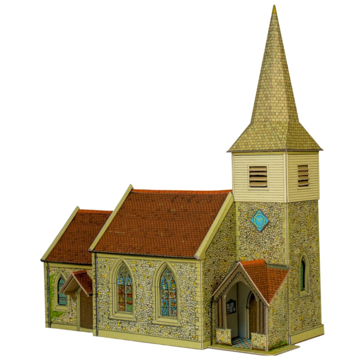 Superquick B29 The Country Church - Card Kit - Phillips Hobbies