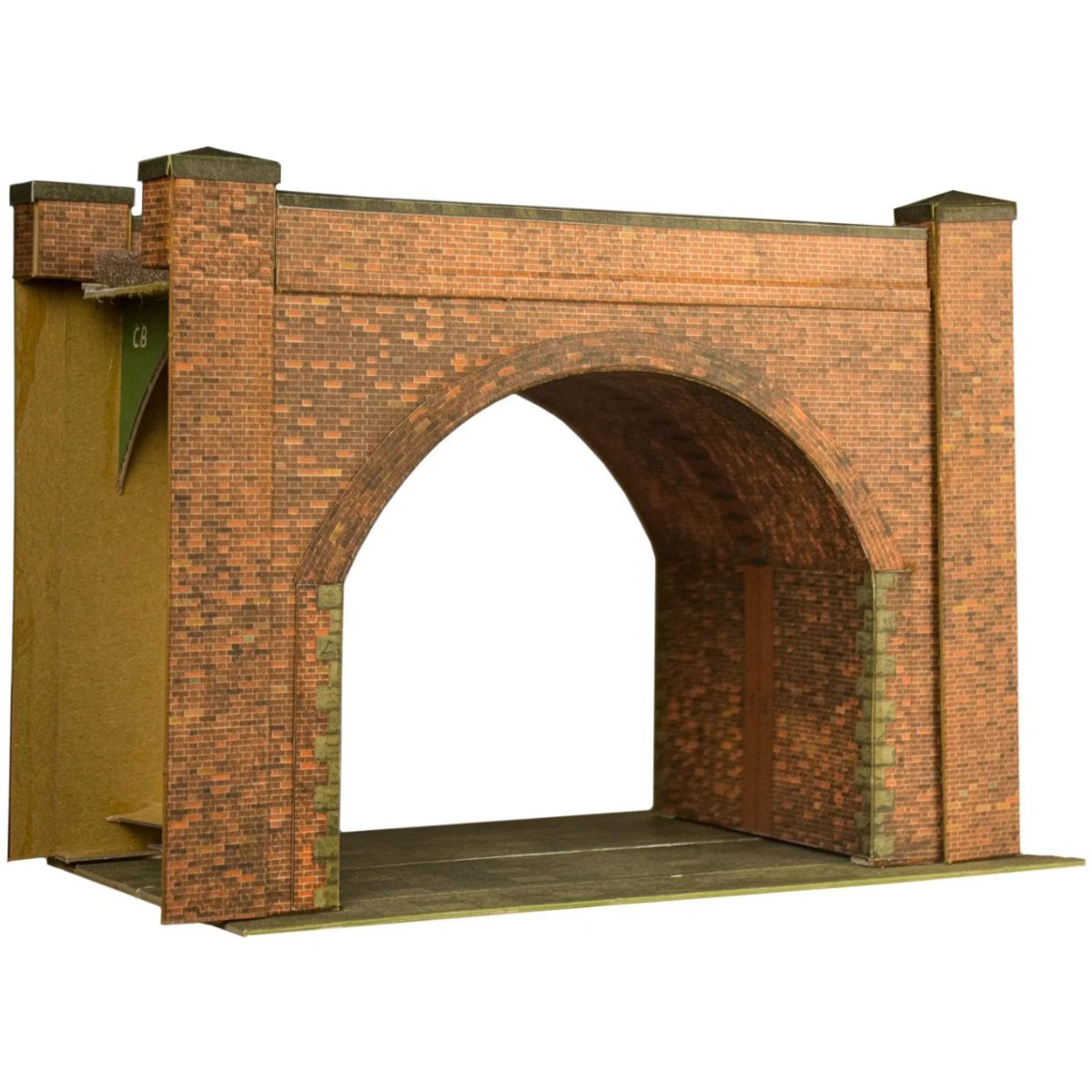 Superquick C08.0 Red Brick Embankment Arches Low Relief - Card Kit - Phillips Hobbies