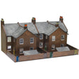 Superquick C5 Four Terrace Backs (Red Brick) - Phillips Hobbies