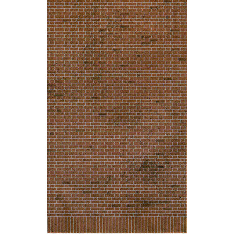 Superquick D1 Red Brick Building Paper - Phillips Hobbies