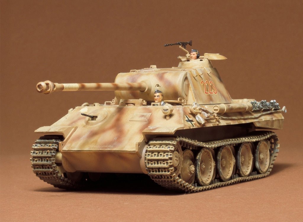 Tamiya 35065 German Panther Medium Tank - 1:35 Scale Plastic Kit - Phillips Hobbies