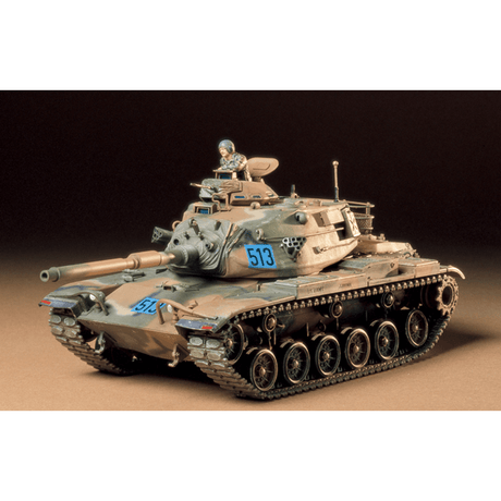 Tamiya 35140 U.S. M60A3 105mm Gun Tank Plastic Kit - 1:35 Scale - Phillips Hobbies