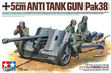 Tamiya 35392 German Anti - Tank Gun 5cm Pak 38 - 1:35 Scale Plastic Kit - Phillips Hobbies