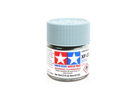 Tamiya Acrylic Mini XF - 23 Light Blue - Phillips Hobbies