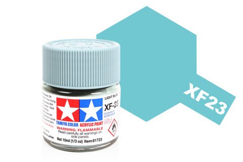 Tamiya Acrylic Mini XF - 23 Light Blue - Phillips Hobbies