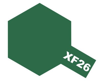 Tamiya Acrylic Mini XF - 26 Deep Green - Phillips Hobbies