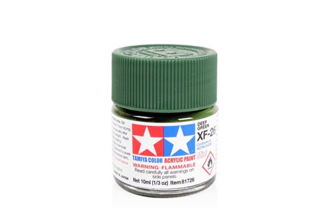 Tamiya Acrylic Mini XF - 26 Deep Green - Phillips Hobbies