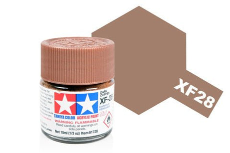 Tamiya Acrylic Mini XF - 28 Dark Copper - Phillips Hobbies