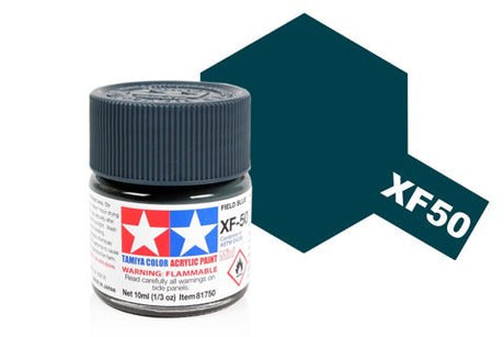 Tamiya Acrylic Mini XF - 50 Field Blue - Phillips Hobbies