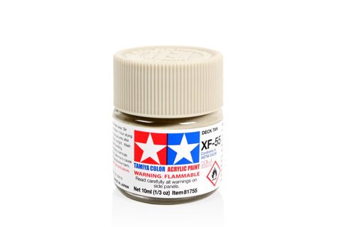 Tamiya Acrylic Mini XF - 55 Deck Tan - Phillips Hobbies
